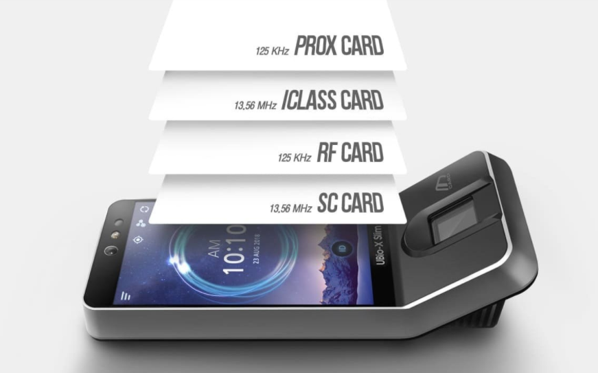 Ubio x Slim Card and Fingerprint terminal for Access Control and Attendance