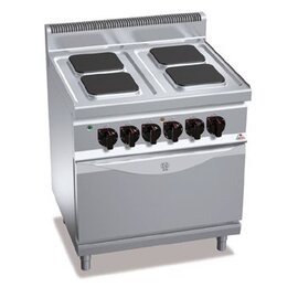 Bertos electric stove 400 volt E7PQ4+FE | oven