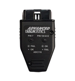 ADC116 OBD Port Tester