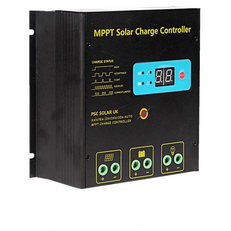 XANTRA 12V/24V AUTO 30A MPPT SOLAR CHARGE CONTROLLER PSC Solar
