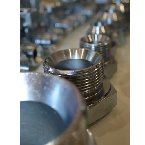 Mild Steel Hydraulic Adaptor, Size: 3/4