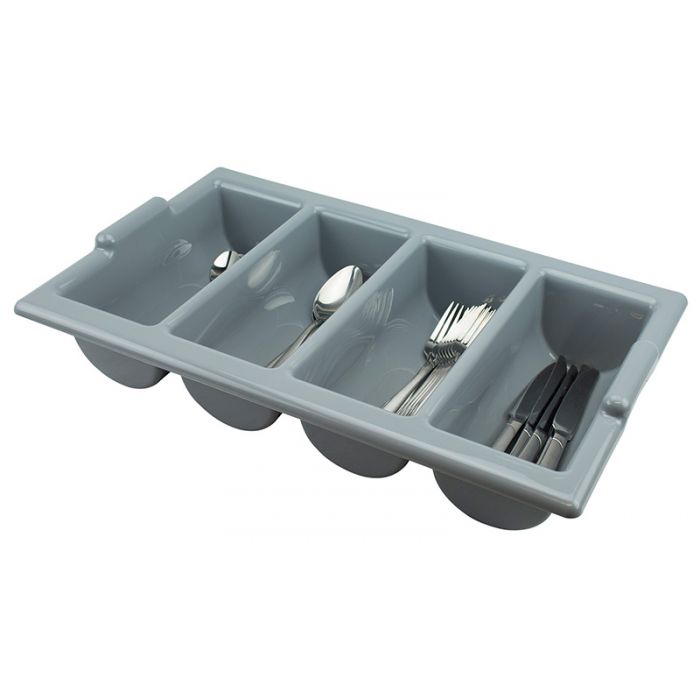 Stackable Plastic Cutlery Tray