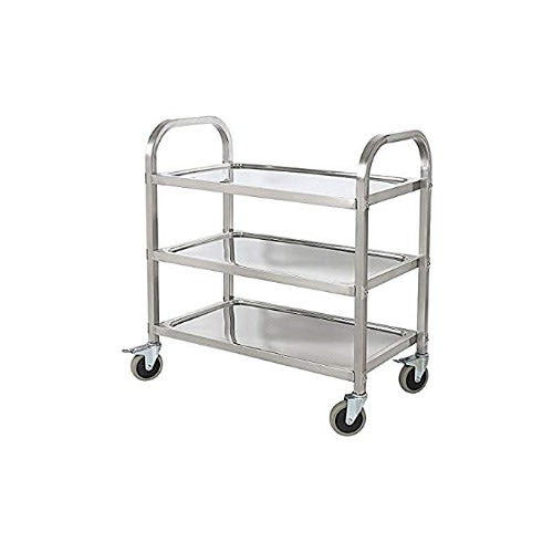 Food / Multi purpose Trolley Cart Stainless Steel - 3 Step