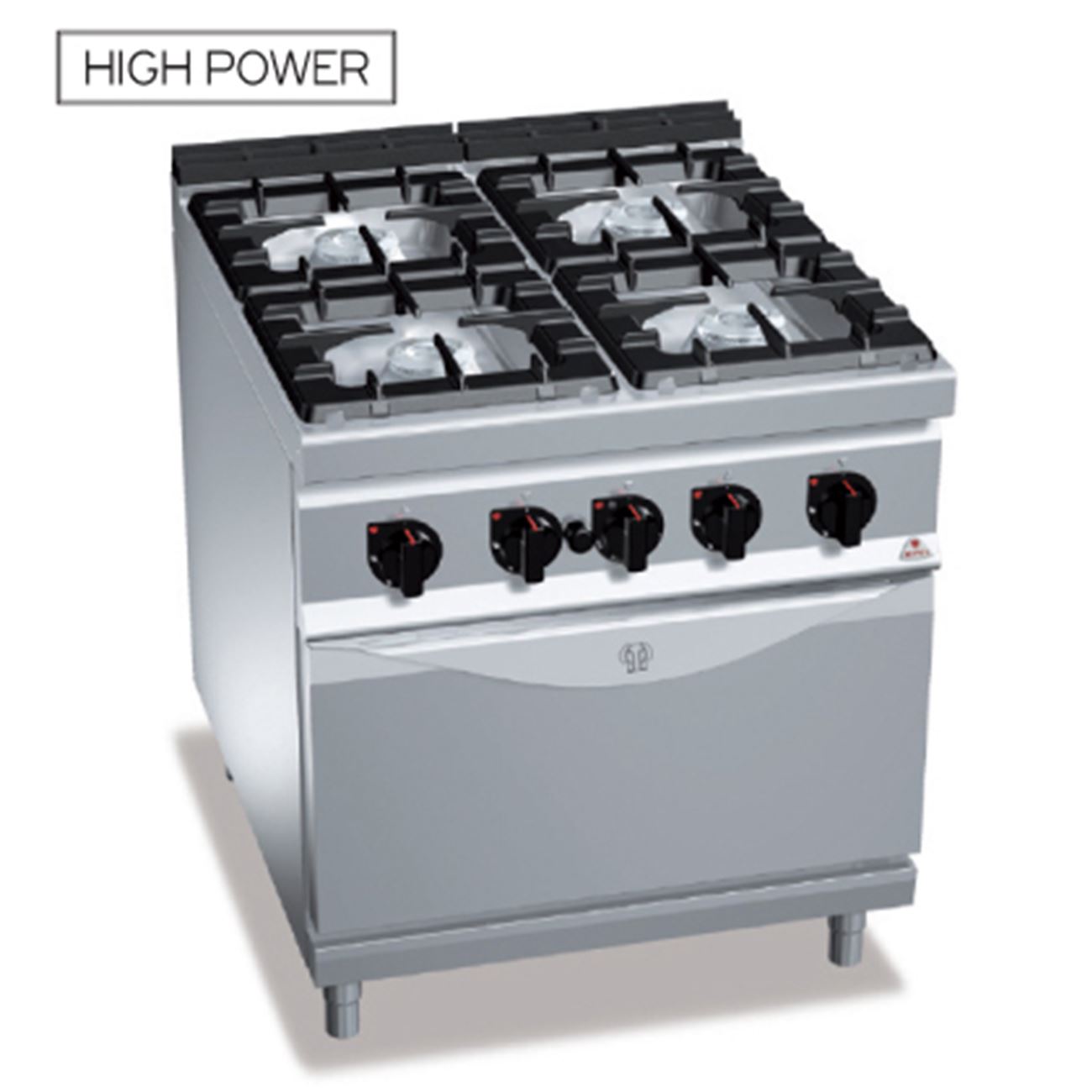BERTO'S GAS COOKER(4 BURNERS)/OVEN G9F4+FG