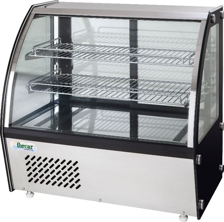  REFRIGERATED DISPLAY CASES WITH CURVED GLASS VENTILATED G-VPR100