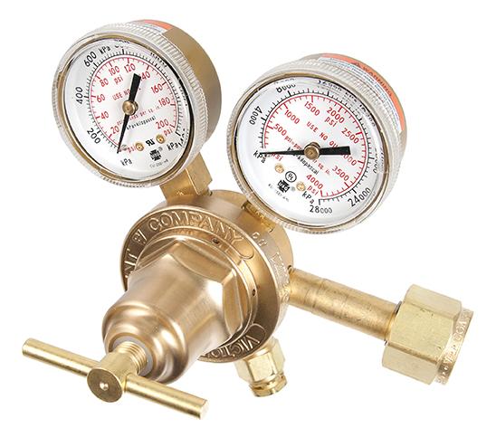 Victor Professional Single Stage SR 250, Medium Capacity, (125 PSIG), Oxygen Regulator