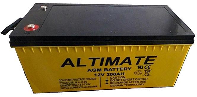 Altimate AGM Inverter Battery 12V 200AH