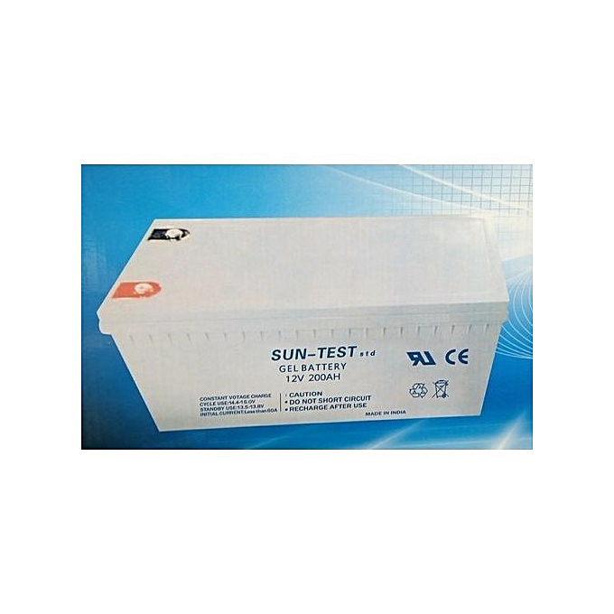 Sun-Test Gel Battery 12V 200Ah