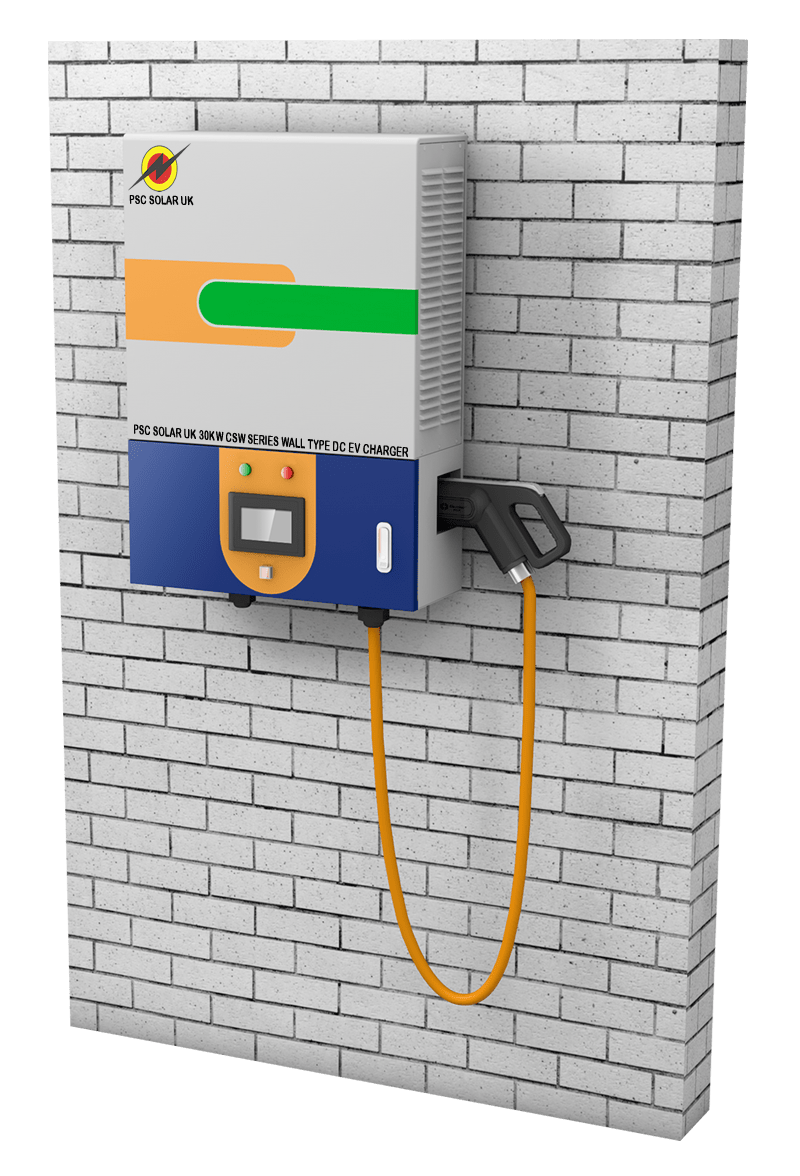 Psc Solar Uk 30 Kw Csw Series Wall Type Dc Ev Charger