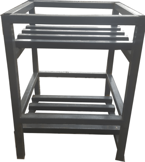 PSC solar Rack- 4 Steel Battery