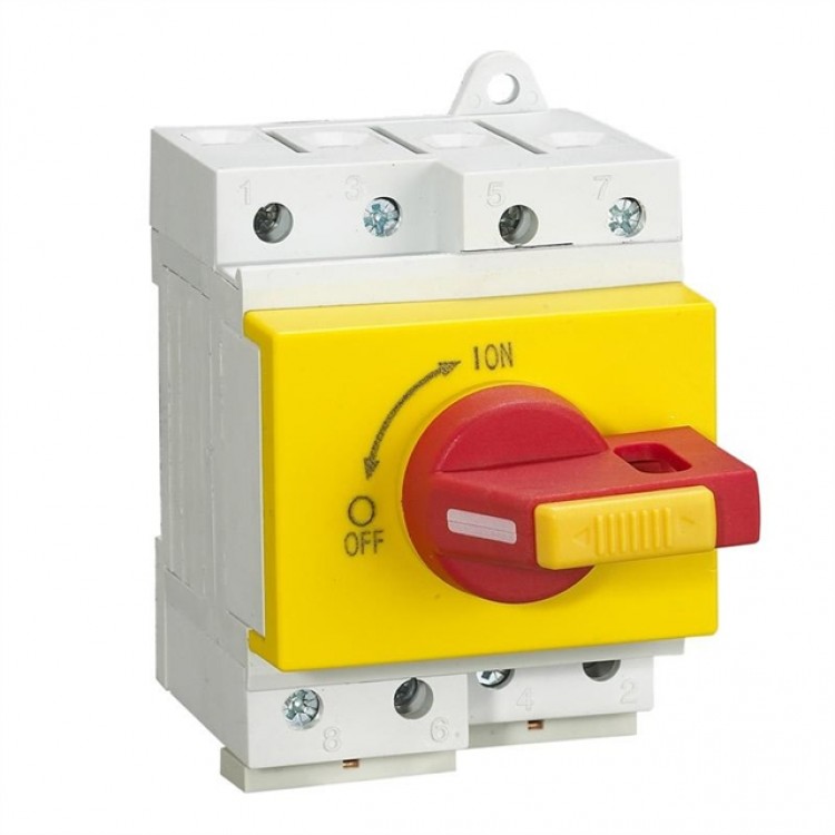 BYT.2A DC ISOLATOR SWITCHES, 4-POLE,16A/25A/32A AUTO 1,200VDC