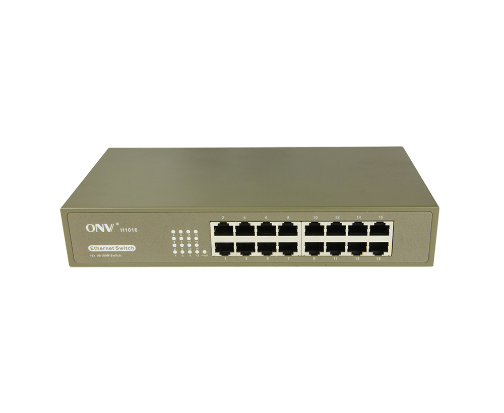 10/100M 16-port Ethernet switch