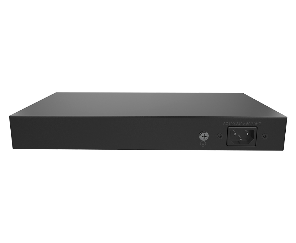 Full gigabit 26-port unmanaged PoE switch