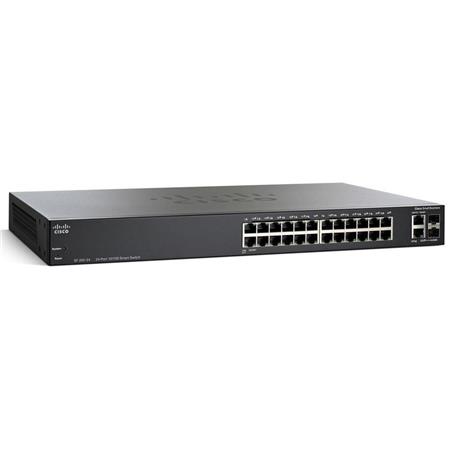 Cisco SF220-24-K9 24-Port 10/100 Smart Plus Switch