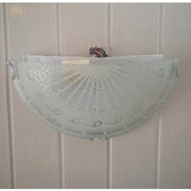 Diamond Halfmoon wall light