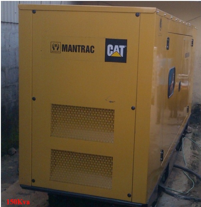 CAT mantrac generator 150kva