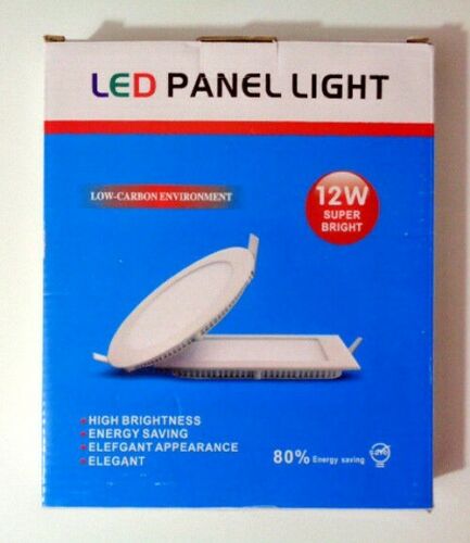 LED panel light-12W