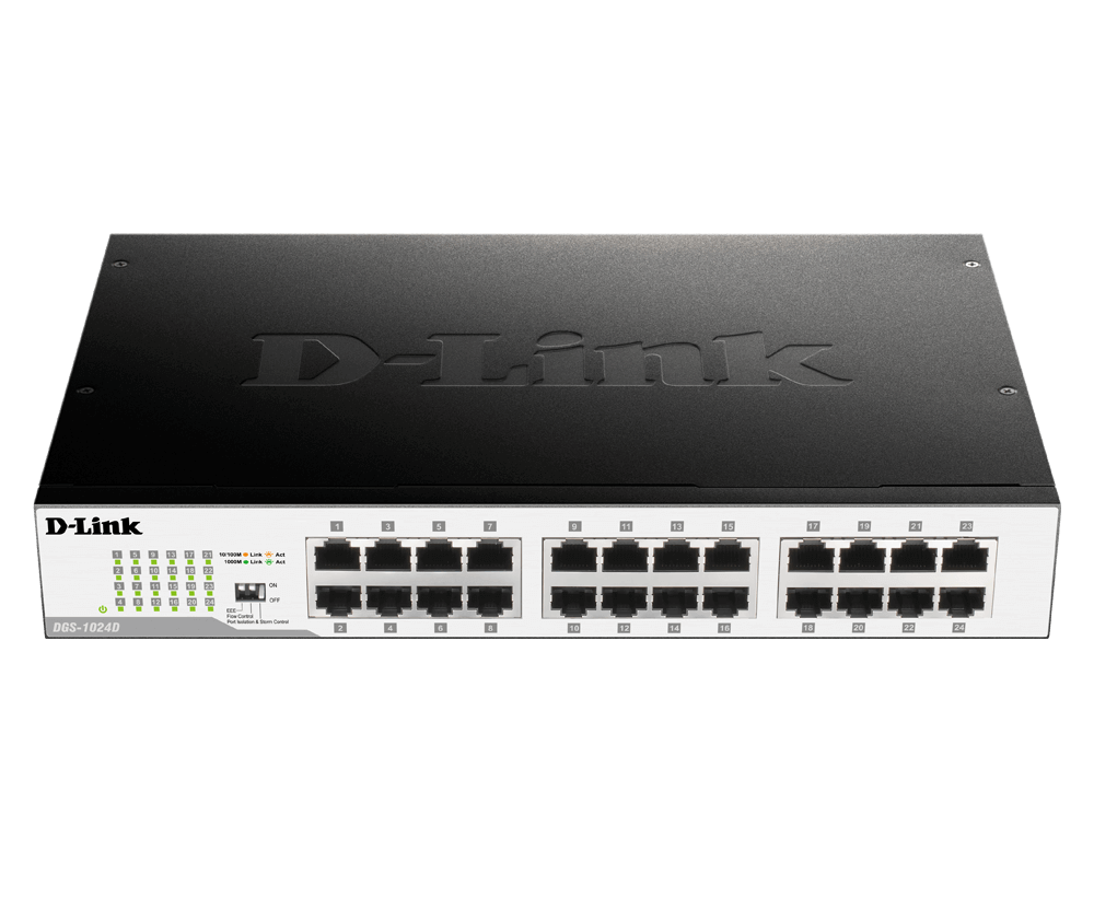 D-link Gigabit Desktop Switch 24-Port DGS-1024D