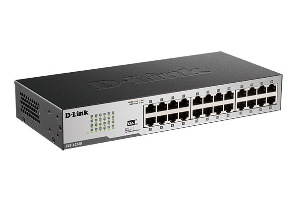 D-Link 24 Port Gigabit D/Top Switch [DGS-1024D]