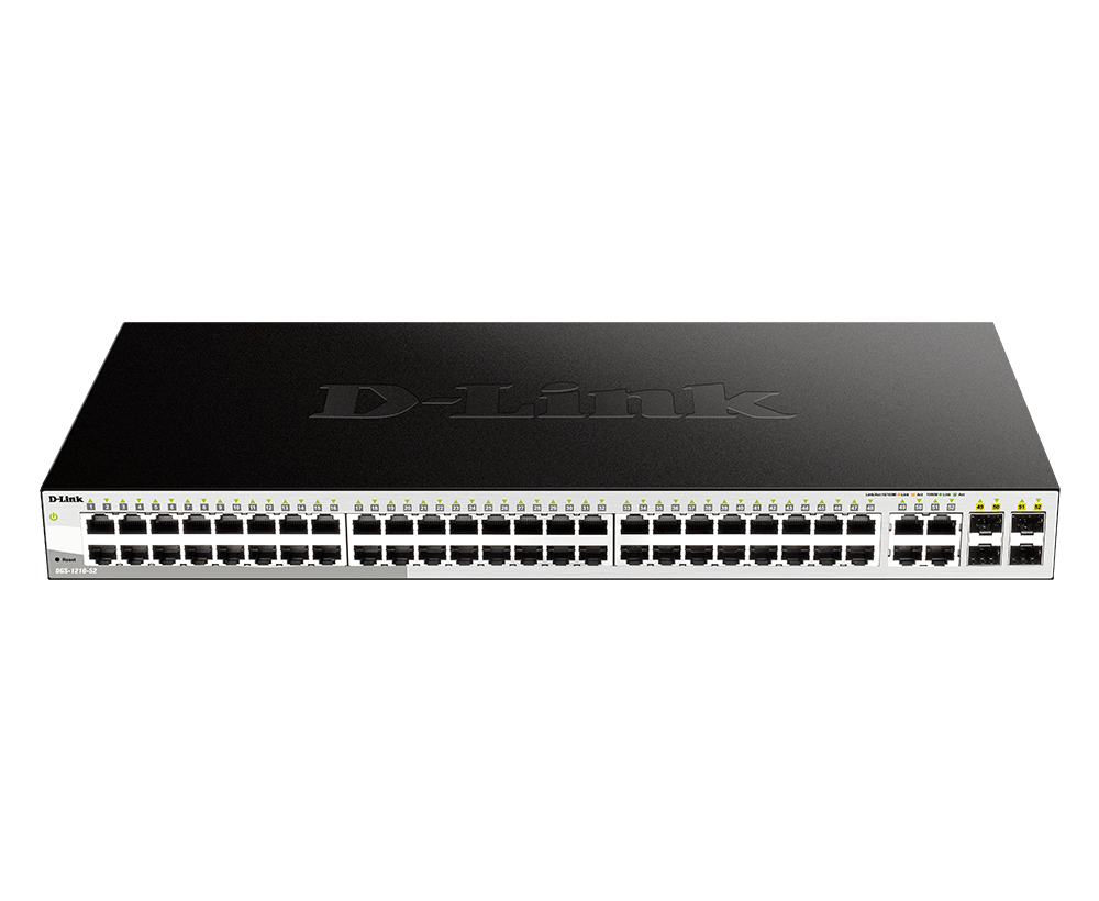 52-Port Gigabit Smart Managed Switch DGS-1210-52