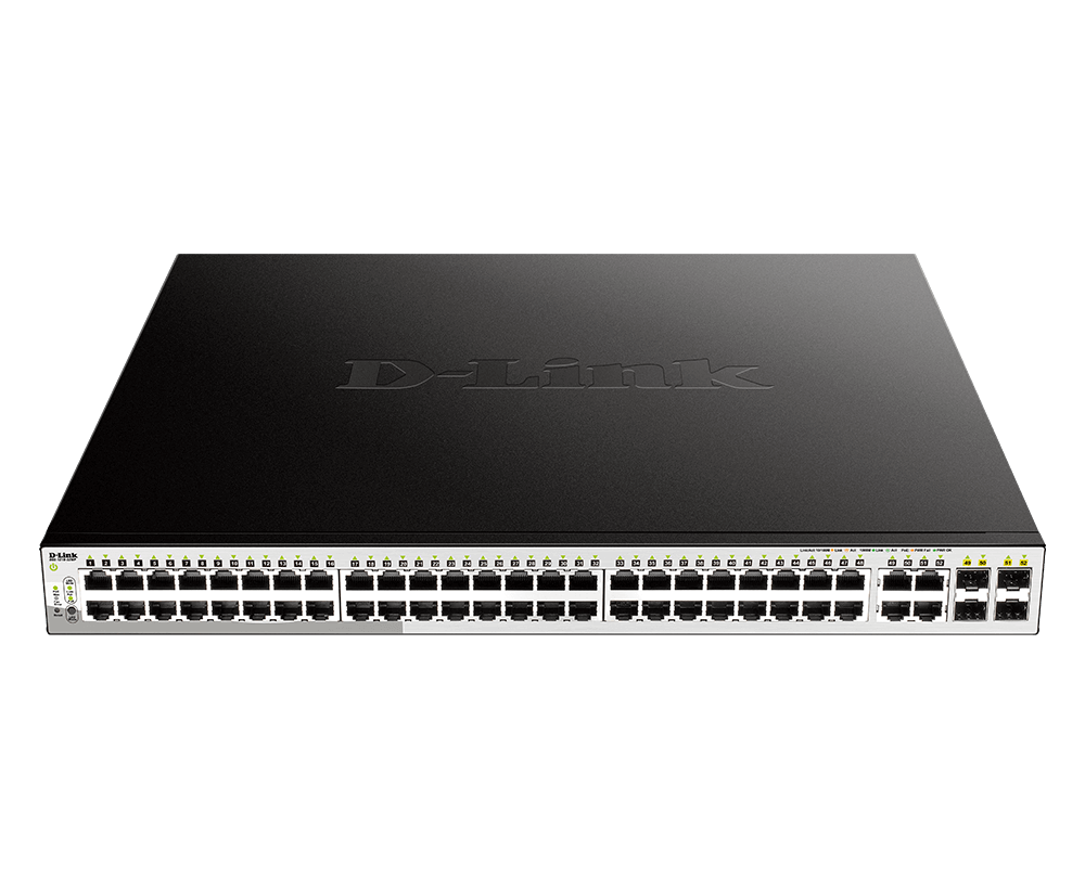D-link 48 Port PoE Gigabit Managed Switched [DGS-1210-52mp]