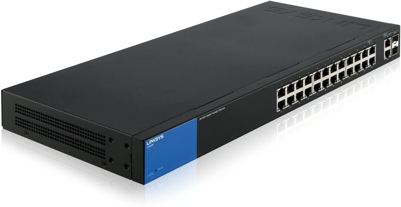 Cisco Linksys 26-Port Smart PoE + Gigabit Switch
