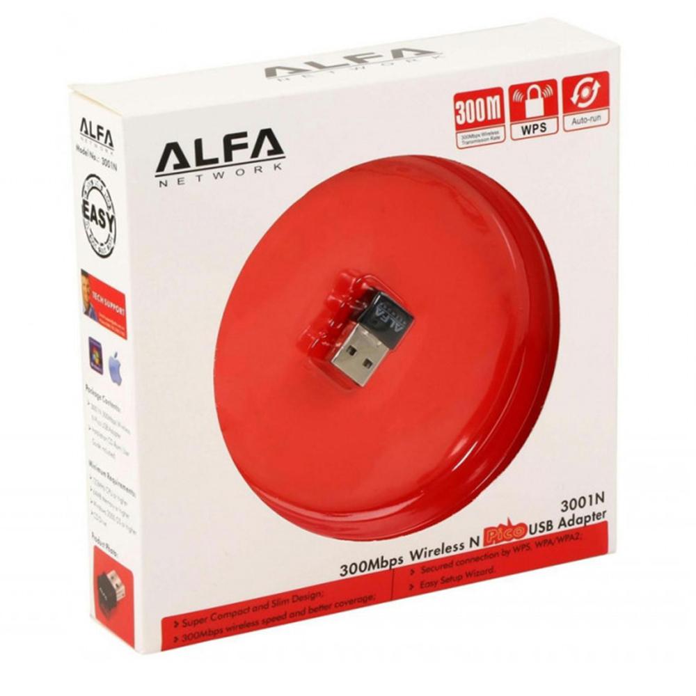 Alfa 300Mbps Wireless USB Adapter