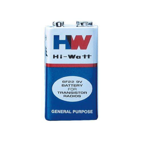 Hi-Watt 9V Cable Tester Battery