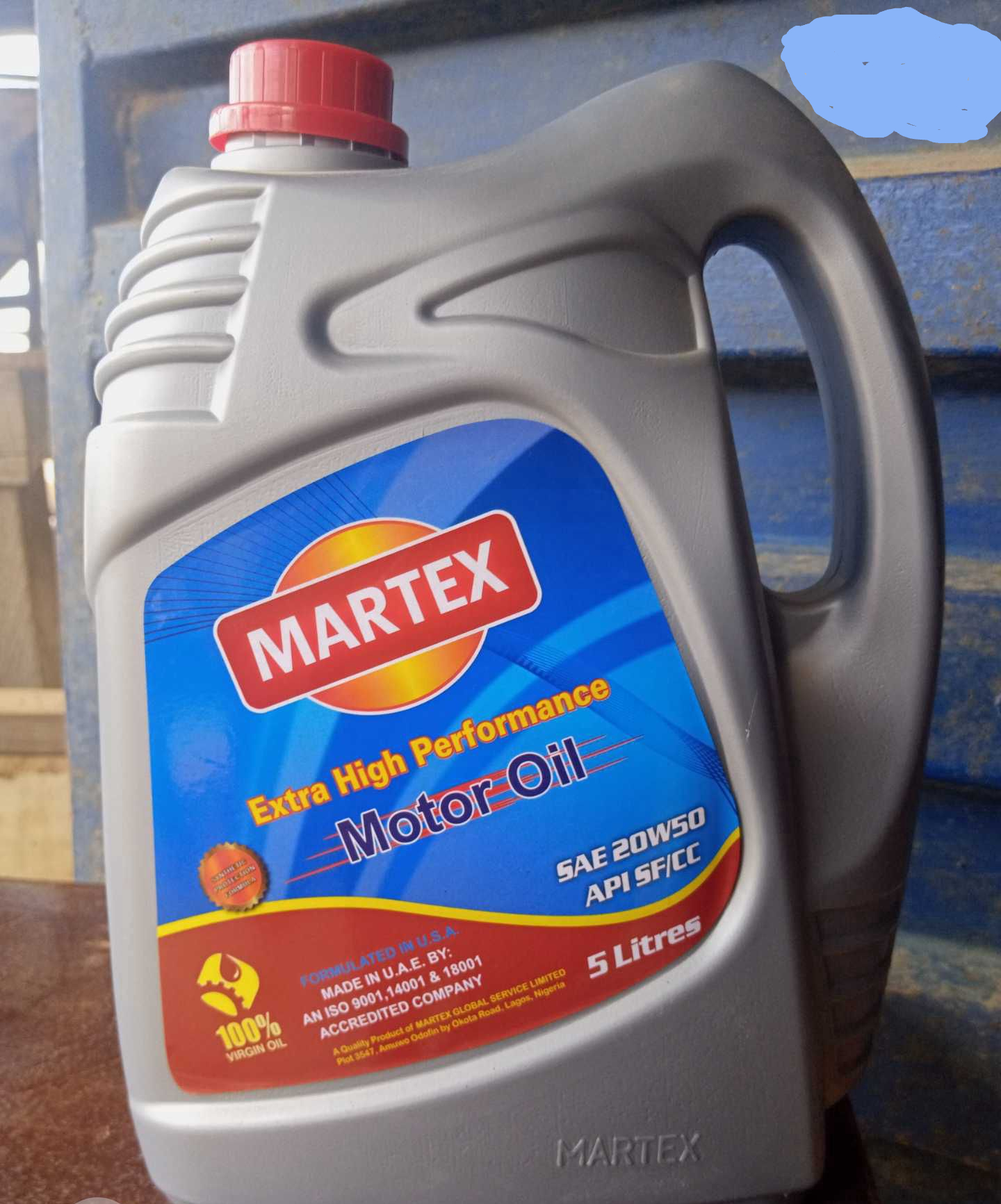 Martex Motor Oil SAE20W50