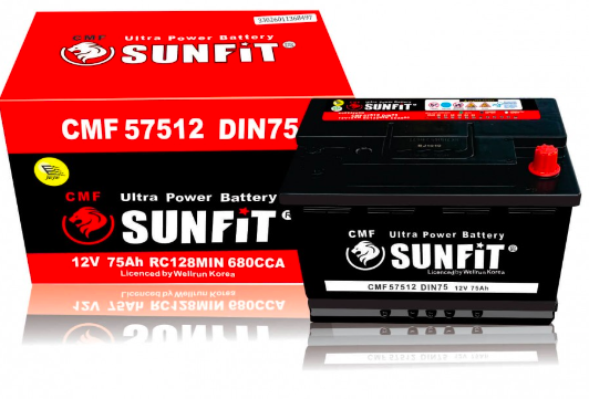 Sunfit battery 12v 75AH