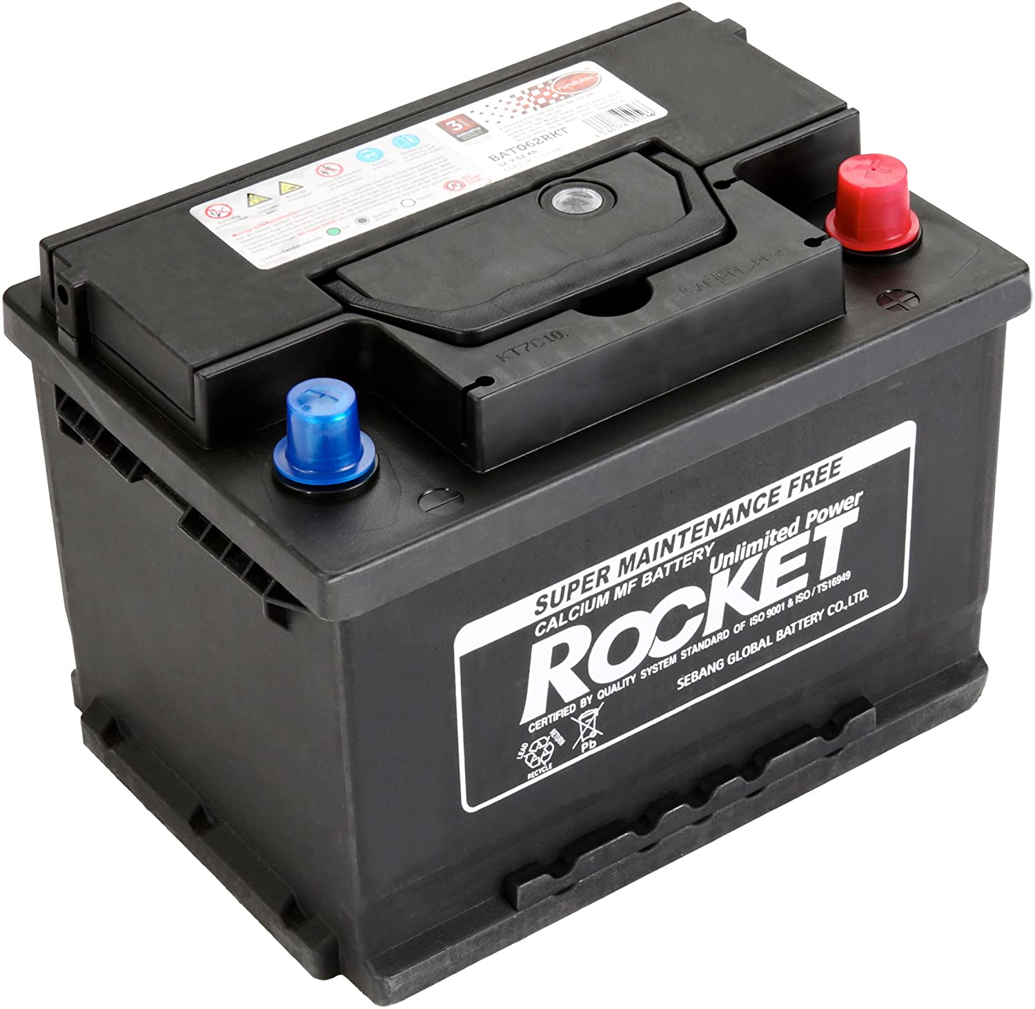 Rocket starter Battery -BAT062RKT -12v62ah