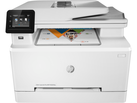 HP color laserjet printer pro mfp m283fdw