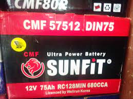 Sunfit Battery,cmf57512