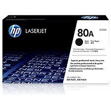 HP 80A Black Original LaserJet Toner Cartridge, CF280A