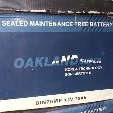 Oakland Battery 12v 75Ah