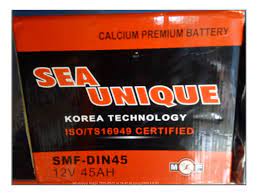 Sea Unique Calcium Battery 12v 45Ah