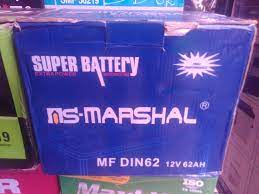 MS marshal Battery 12v62ah