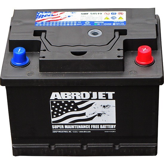 ABRO JET Battery (75 amp) dry charge