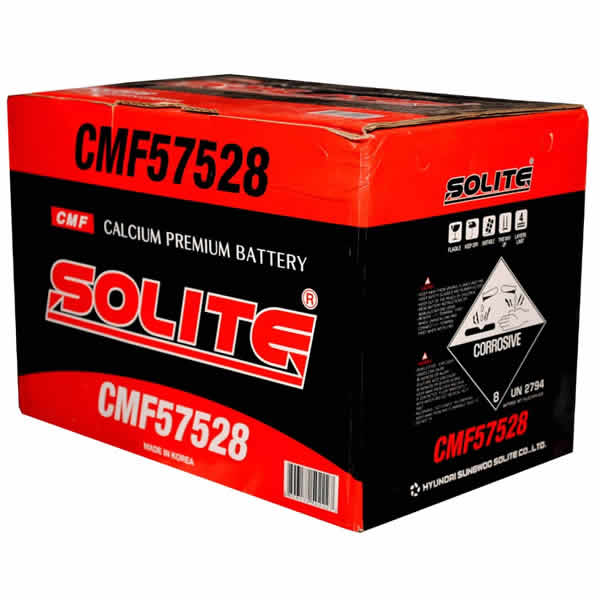 SOLITE BATTERY 75AH/12V CAR BATTERY