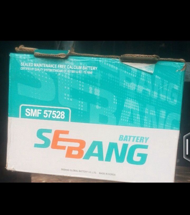 Sebang 75AH SMF57528 Korean battery
