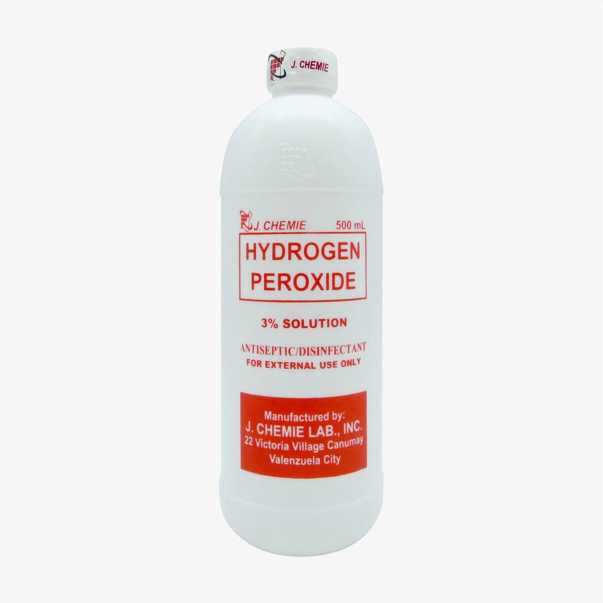 J Hydrogen Peroxide 10 v 500 ml Solution