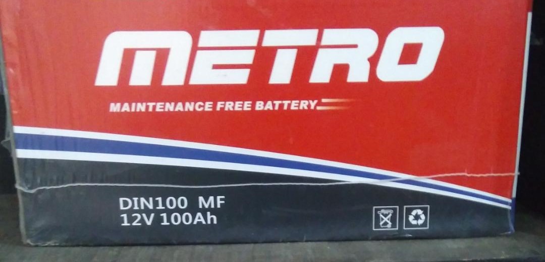 Metro Battery DIN 100MF 100Ah 