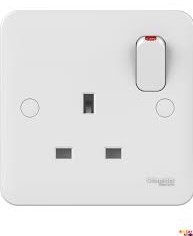 Classy tech 1gang 13a socket