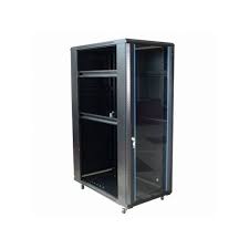 37U Server Rack Cabinet Glass Door Data Network Enclosure