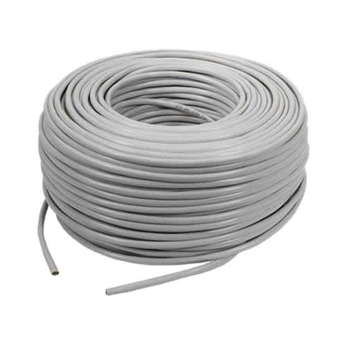 D-Link Cat6 UTP 24 AWG PVC Solid Cable - 305m/Roll - Grey 