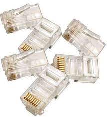UbiGear Shielded RJ45 CAT5 CAT5e 8P8C Modular Network Cable LAN Connector/Plug/End -  1000 Pcs