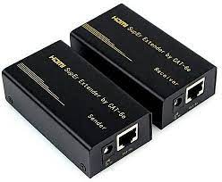 HDMI Extender  60 Meter, Full HD, 1080p -Black
