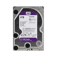 Seagate Western Digital 4TB Surveillance Hard Disk Drive -WD40PURZ -Purple