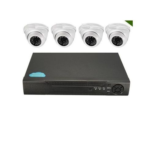 4 Channels DVR Machine 1080N with 2 Indoors Camera and 2 Outdoor 2MP