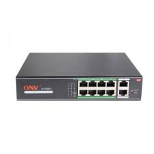 ONV 8 Port PoE Switch - H1108PL -Black